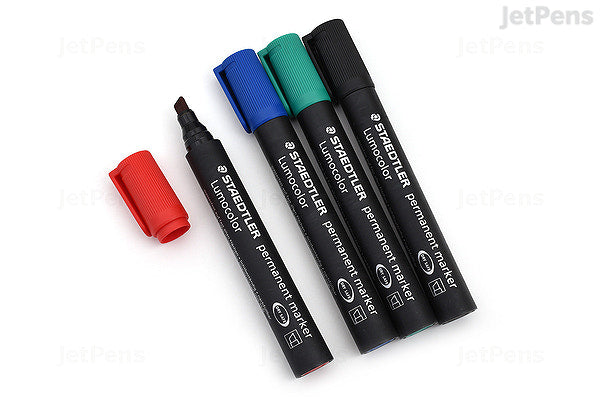 Staedtler Chisel Permanent Markers