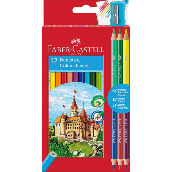 Faber Castell 12 Colouring Pencils