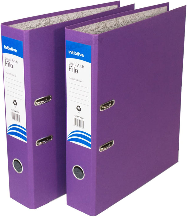 Initiative Purple Lever Arch Files